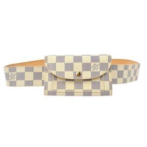 Louis Vuitton Damier Azur Ceinture Pochette Solo Bum Bag